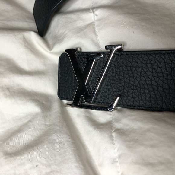 COPY - Grey Louis Vuitton mens belt - Picture 4 of 4
